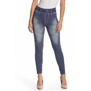 Jeensy Lorelai Slim Fit Cotton Denim Jeggings Made In Italy Size S/M $128